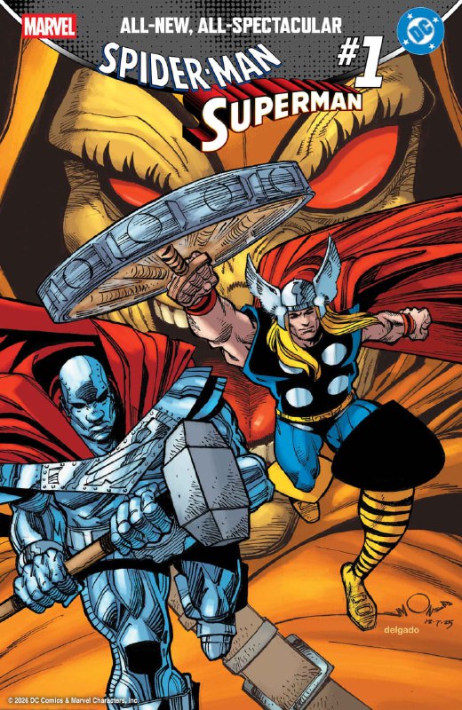 Кроссовер Человека-паука и Супермена? Да! В честь 50-летия встречи героев на страницах комиксов они снова у... — Котонавты