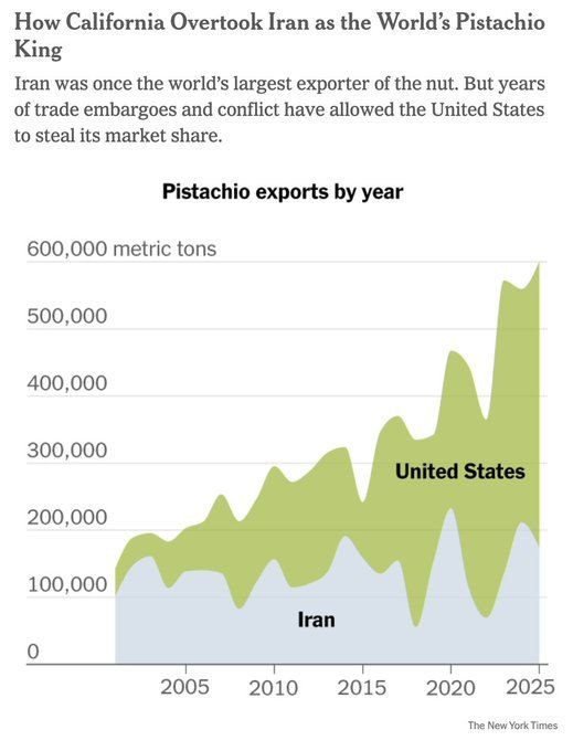 США и Израиль уничтожили иранскую фисташковую промышленность — banksta