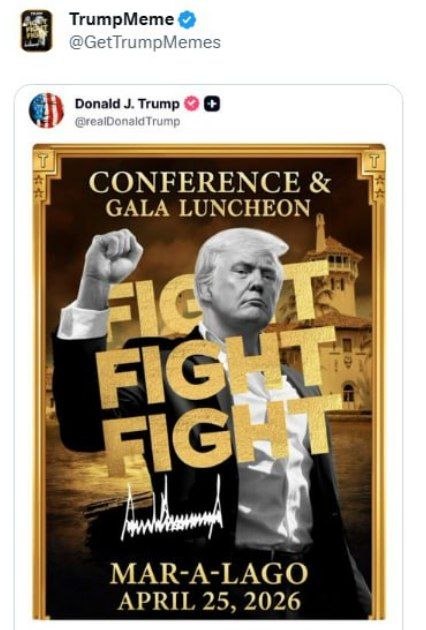 Трамп устроит гала-ужин для держателей токена TRUMP, который почти обнулился с момента запуска — banksta