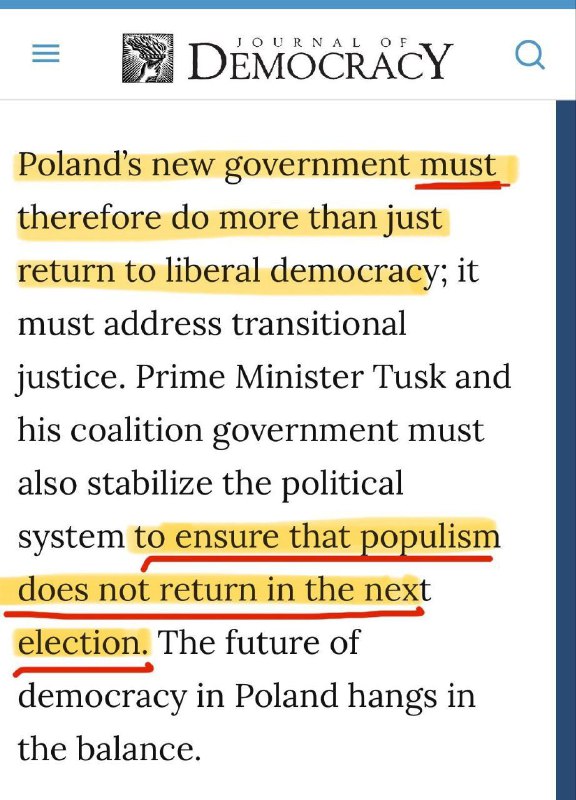 Американские NED и USAID практически заправляли решениям правительства Польши. Они требовали, чтобы правите... — banksta